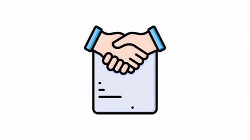 Business Partnership Handshake Trust