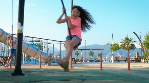 Spinning Around in the Playground