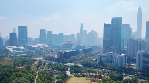 Buildings in The Urban Area of Shenzhen City