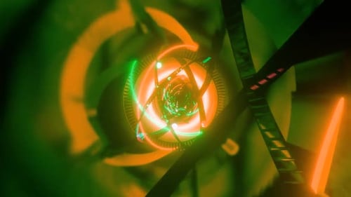 Background abstract motion video loop