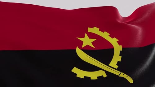 Angola Fabric Flag