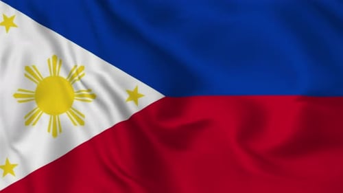 Waving Flag of the Philippines