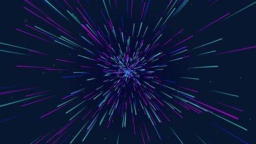 Digital Cyberspace Futuristic Background Digital Data Network Lines Dots Connection Cyber Technology