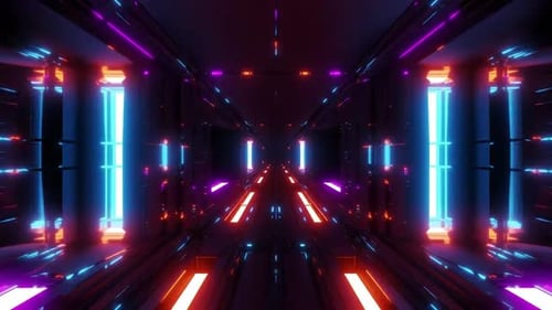 Abstrakter Tunnelbewegungshintergrund
