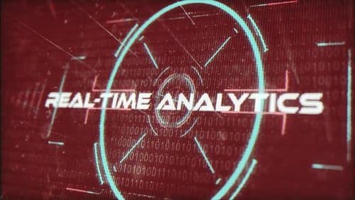 Real Time Analytics Intelligence Words In Techno Sci Fi