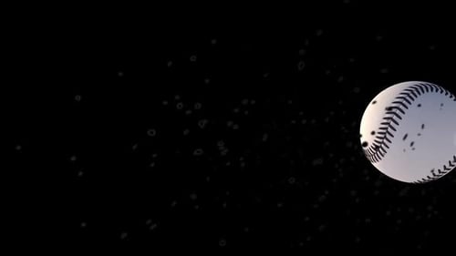 Animated 3D Baseball Transition for Sports Videos