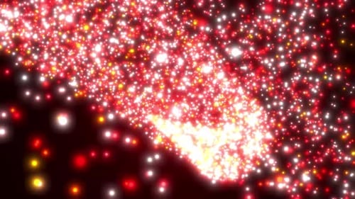 Abstrakter Particle Sparks Glow Hintergrund