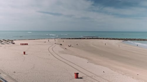 Beautiful Beach with blue ocean