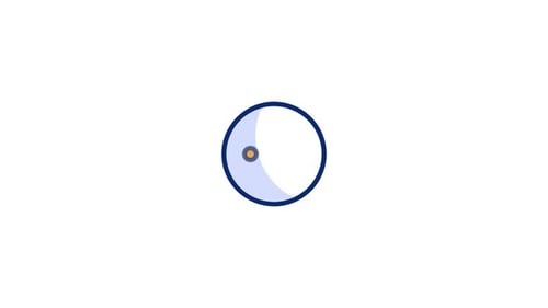 Modern Share Connect Network Technology Icon Animation