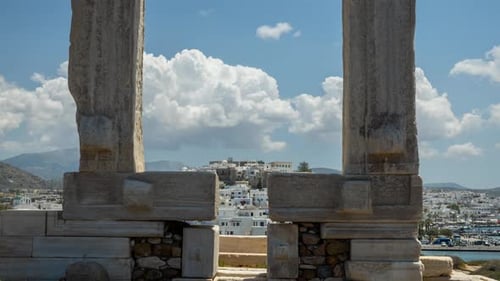 Ville de Naxos à Naxos, Grèce