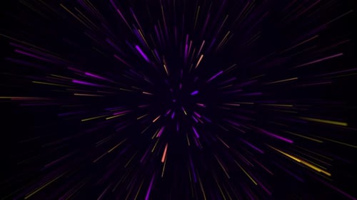 Speed Line Futuristic Background Loop V3