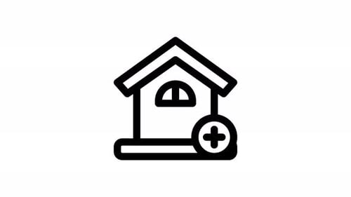 animación de icono de línea