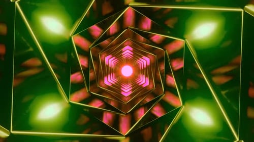 Rendering Background of Vj Loops Neon
