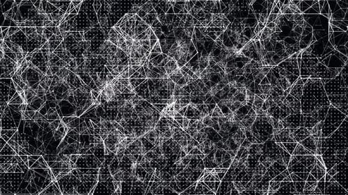 Fundo abstrato de plexo digital e linhas, pontos, conexão de rede, ciência e tecnologia. 5431