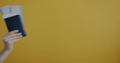 Tickets and Passport For Approved Travel Plans