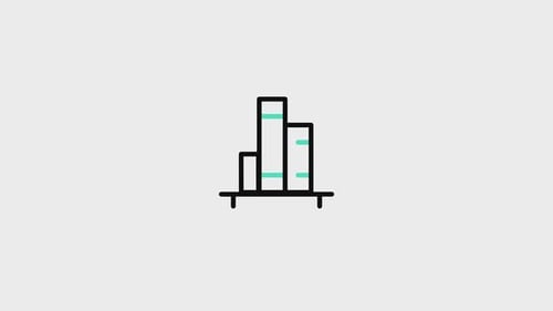 Bookshelf Animated Icon V2