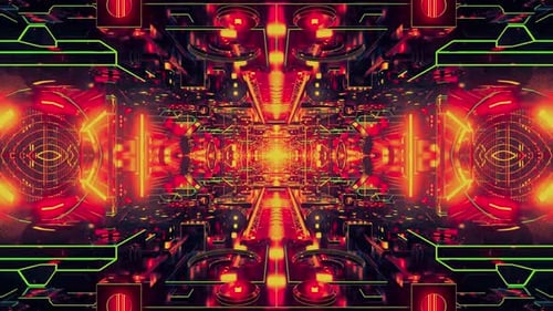 Neon Vortex Motion