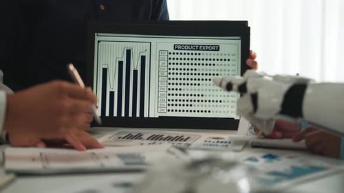 AI-powered technology refining corporate analytics, improving financial forecasting, and optimizing