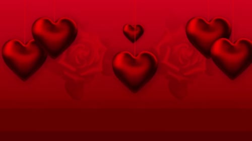 Loop-Animation zum Valentinstag