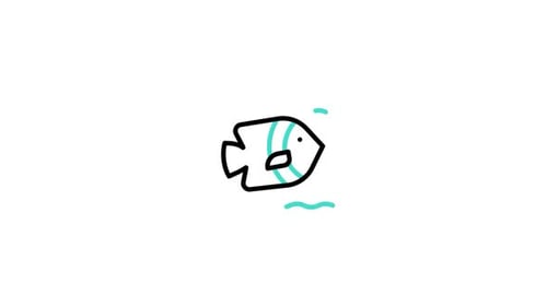 Fish Animated Icon