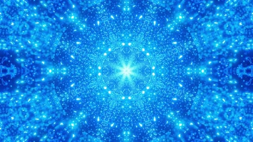 Blue Light Vj Background