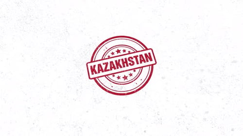 Kazakhstan Rubber Stamp