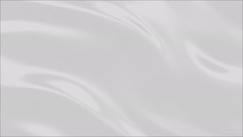 Creamy Waves Cosmetic Background in Creamy White Evoking Soft Elegance 3D Seamless Loop