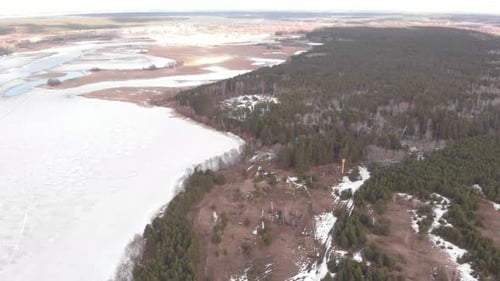 Riverside en hiver
