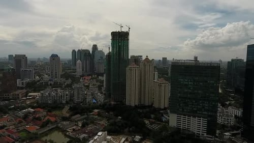 kuningan, 23 January 3017, the tower building proses camera track in