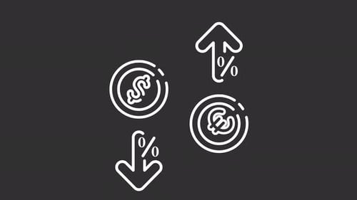 Financial Market Fluctuations: Dollar and Euro Interest Rates