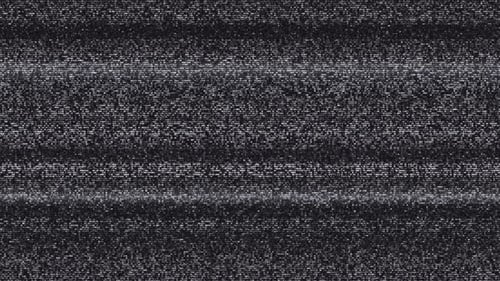 Analog TV Signal Interference and VHS Distortion Loop 05