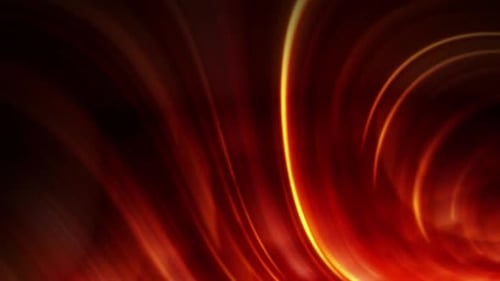 Abstract Swirling Glowing Lines Motion Background