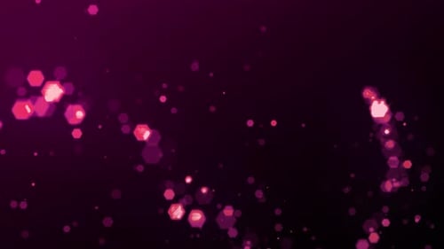 Goldene Glitzerspur mit leuchtenden Partikeln