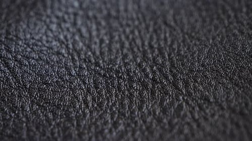 Detailed Close Up of Dark Textured Material