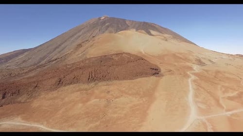 Sand dune side of Teide mountain 16 Full Hd