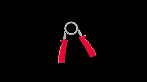 3D Animated Hand Gripper for Fitness and Exercise