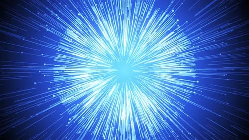 Digital Cyberspace Ray Particles 1