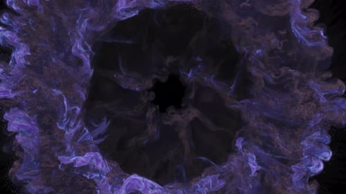 Dynamic Fluid Energy Burst Reveal Animation