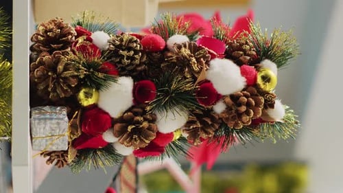 Vertical Video Christmas Decorations in Store