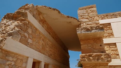Palais minoen de Knossos, Héraklion, Crète, Grèce