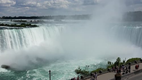 Aerial View Niagara Falls