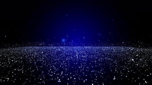 Abstract Particle Background with Light Leaks Loop