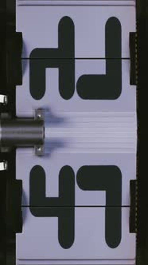 Flip Clock Timer in Vertical
