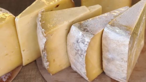 Cheese Tasting Event at Local Market in the Afternoon