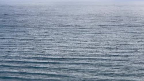 Aerial Footage of Calm Ocean Surface