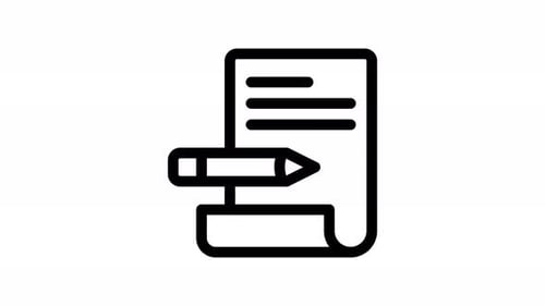 contract line icon animation