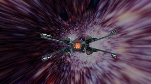 Vaisseau spatial dans Wormhole