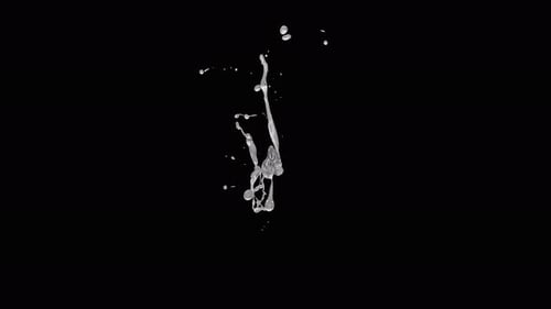 32 Wasserspritzer 4K