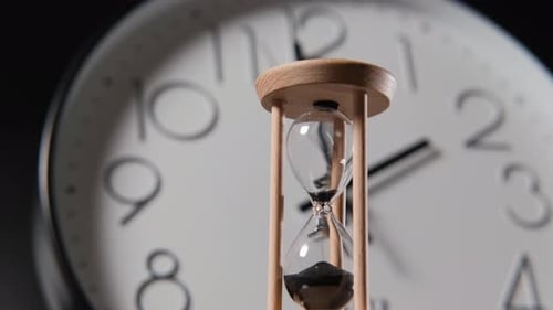 Flow of Time Embodied in Hourglass and Clocks