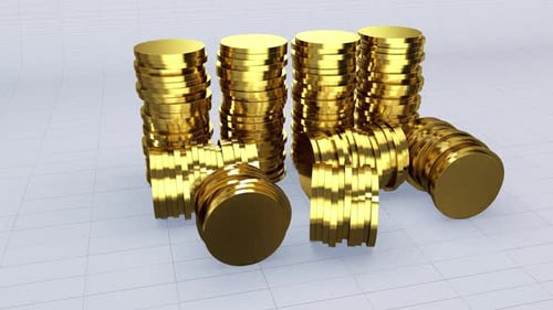 Tower Of Plain Gold Coin V3